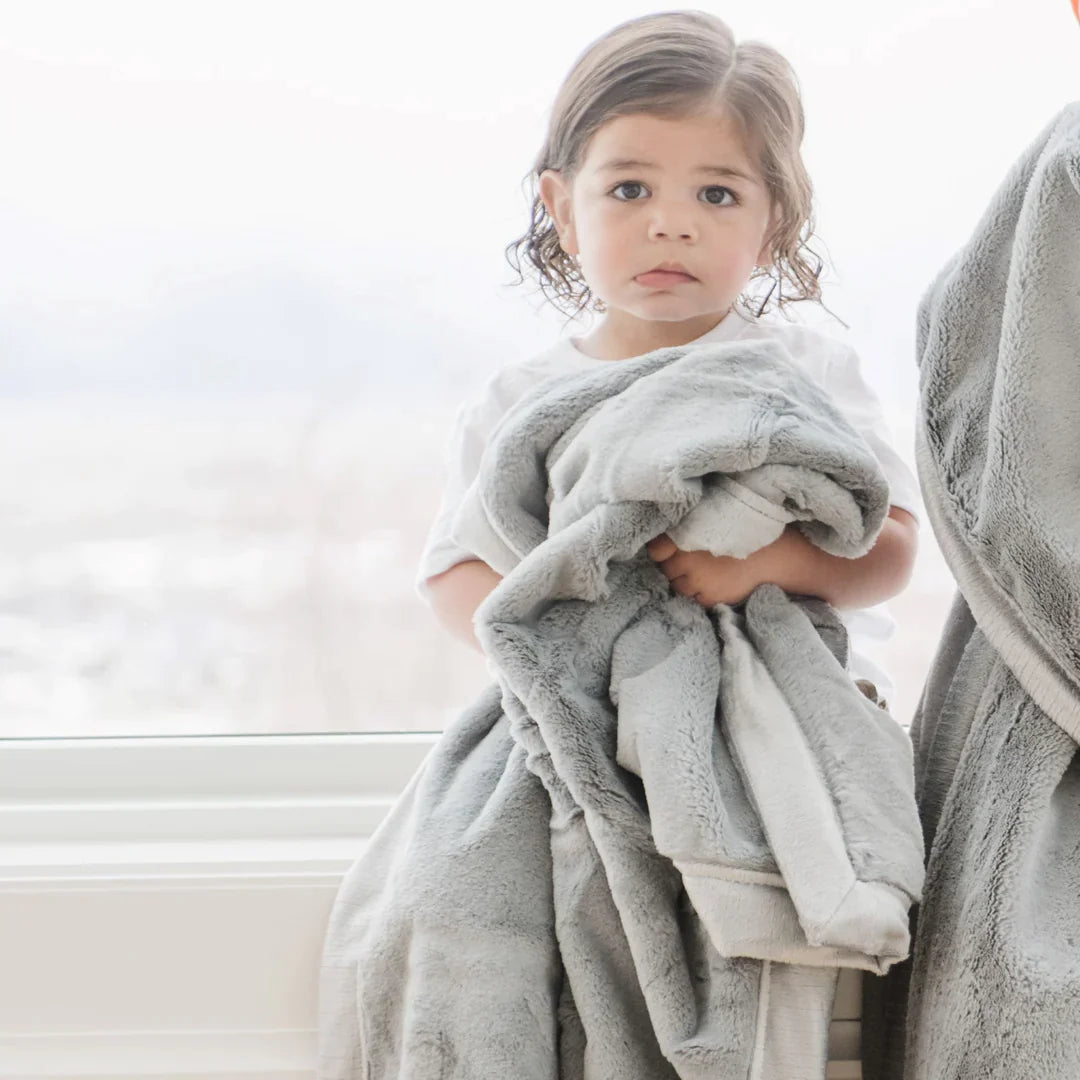 Lush Receiving Blanket-Mist
