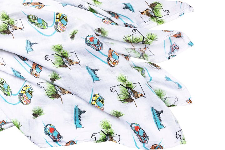 Alabama Baby Swaddle Blanket (Unisex)