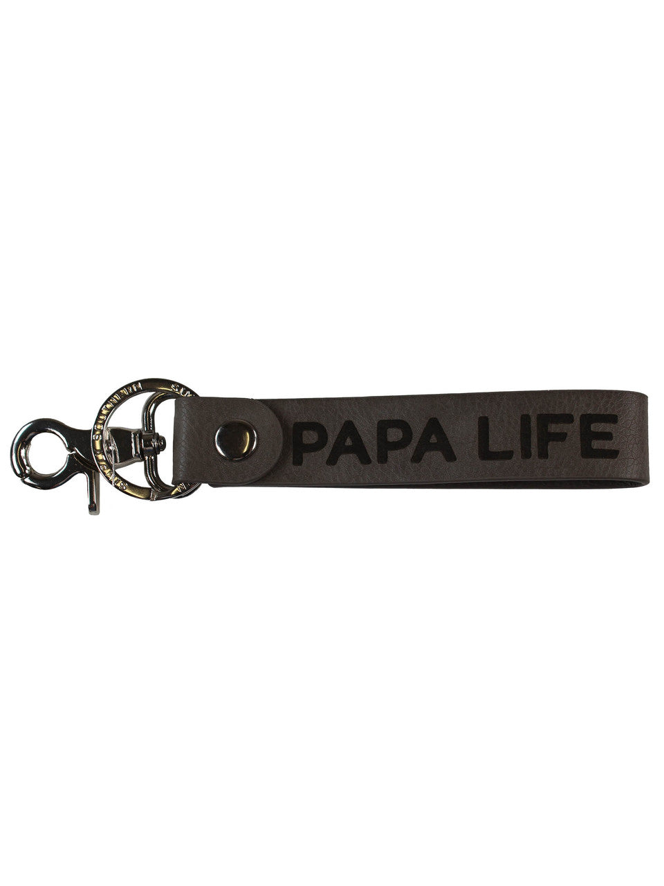 Leather Wrist Keychain - Papa Life