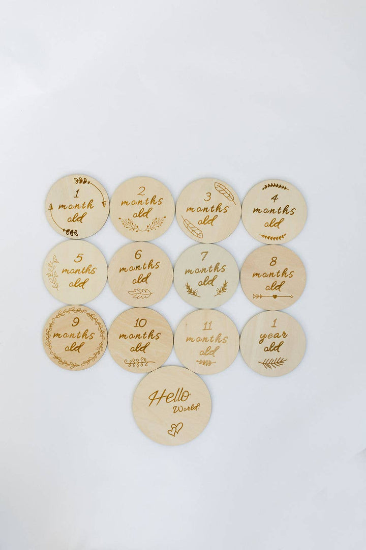 Baby Milestone Cards, Baby Keepsake Newborn gifts