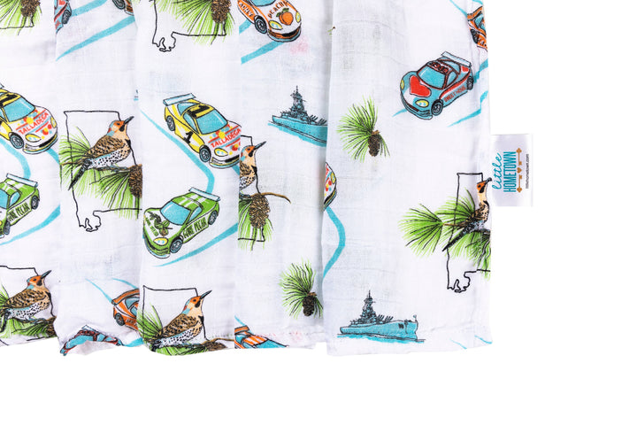 Alabama Baby Swaddle Blanket (Unisex)