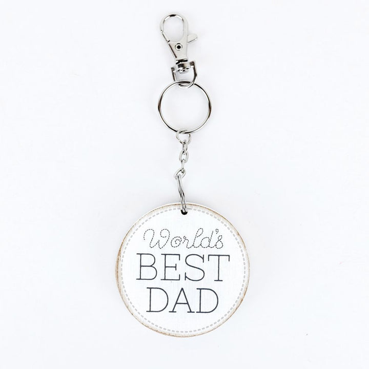 World's Best Dad Keychain