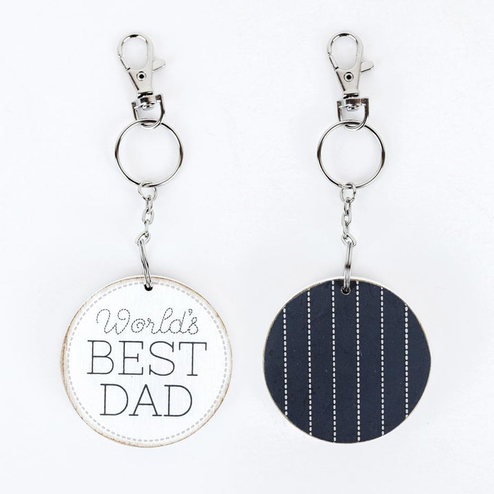 World's Best Dad Keychain