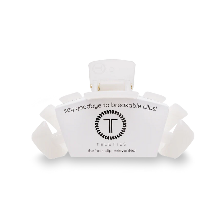 Classic Coconut White Hair Clip