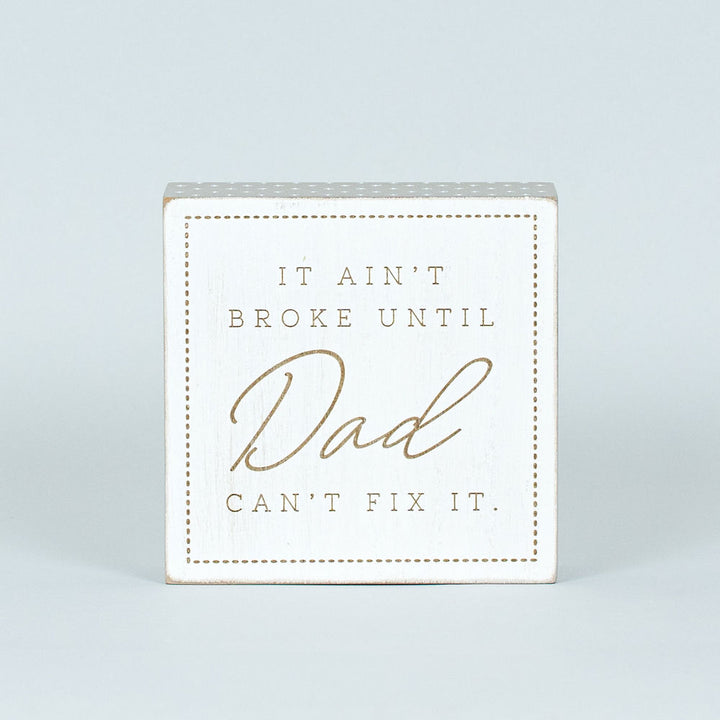 Dad-Fix It Reversible Wooden Block