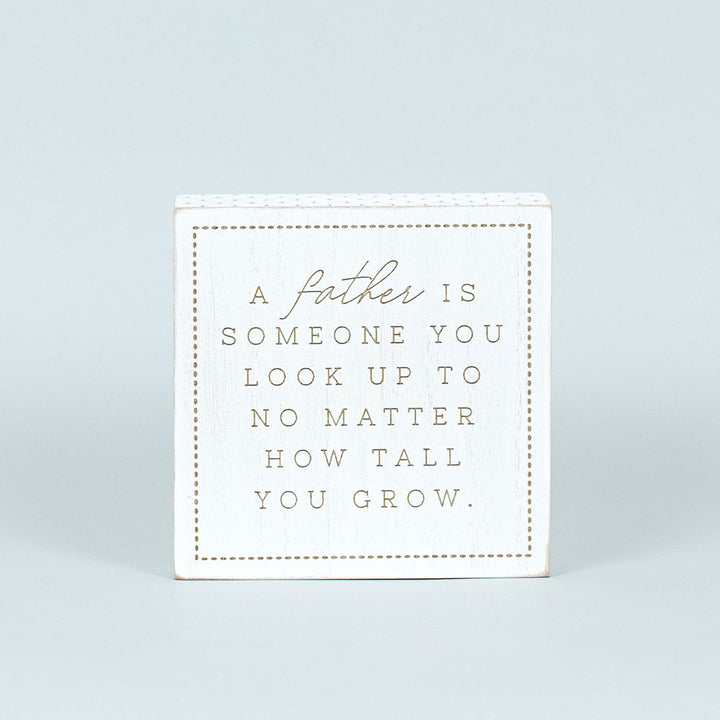 Father Reversible Wooden Block