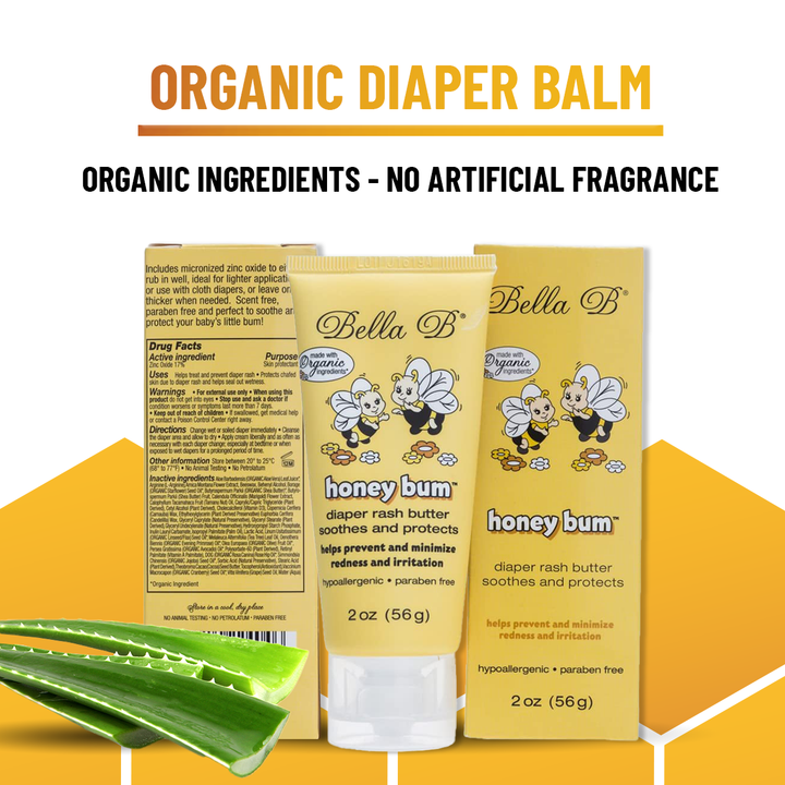 Honey Bum Baby Bottom Balm, 2 oz Tube