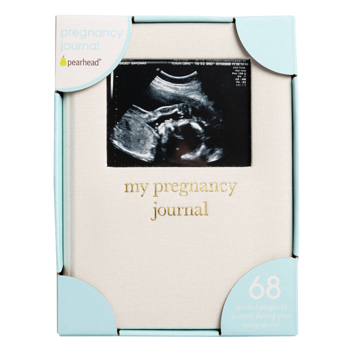 Linen Pregnancy Journal, Baby Shower Gifts, New Mom Gift