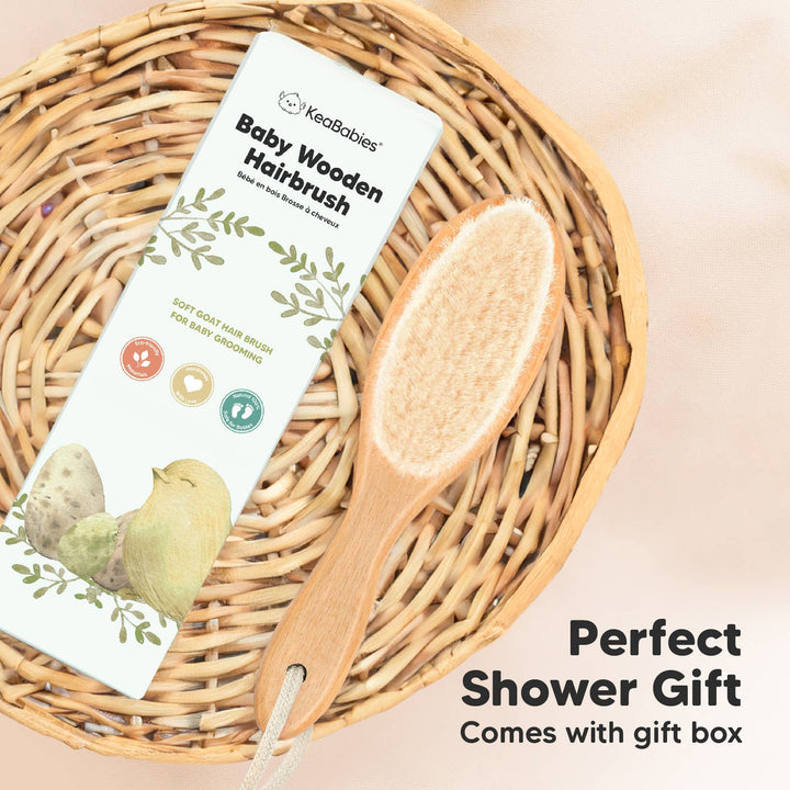 KeaBabies Baby Hair Brush