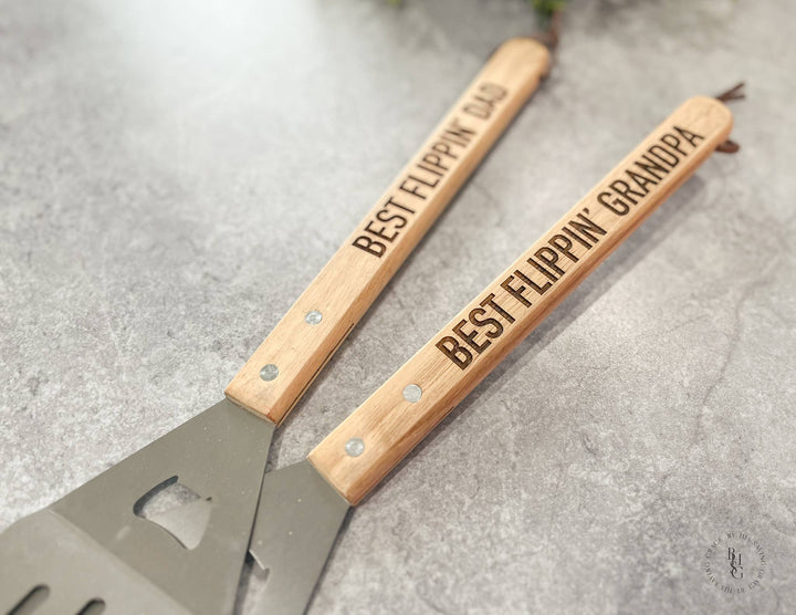 Best Flippin' Dad Spatula | Best Flippin' Grandpa Spatula