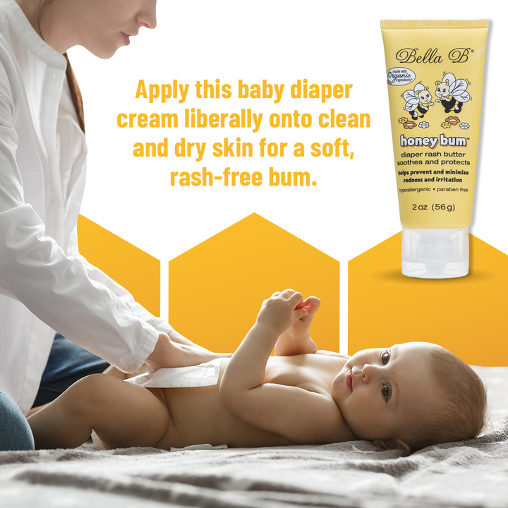 Honey Bum Baby Bottom Balm, 2 oz Tube