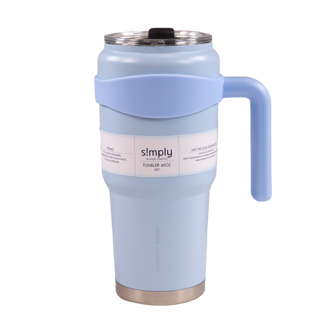 40oz. Tumbler - Sky Blue