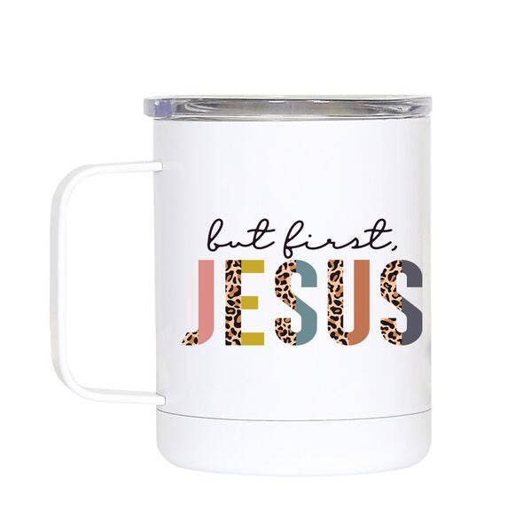 But First, Jesus Travel Mug