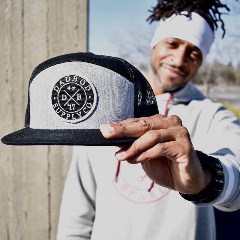 DadBod Classic Logo 7-Panel Snapback