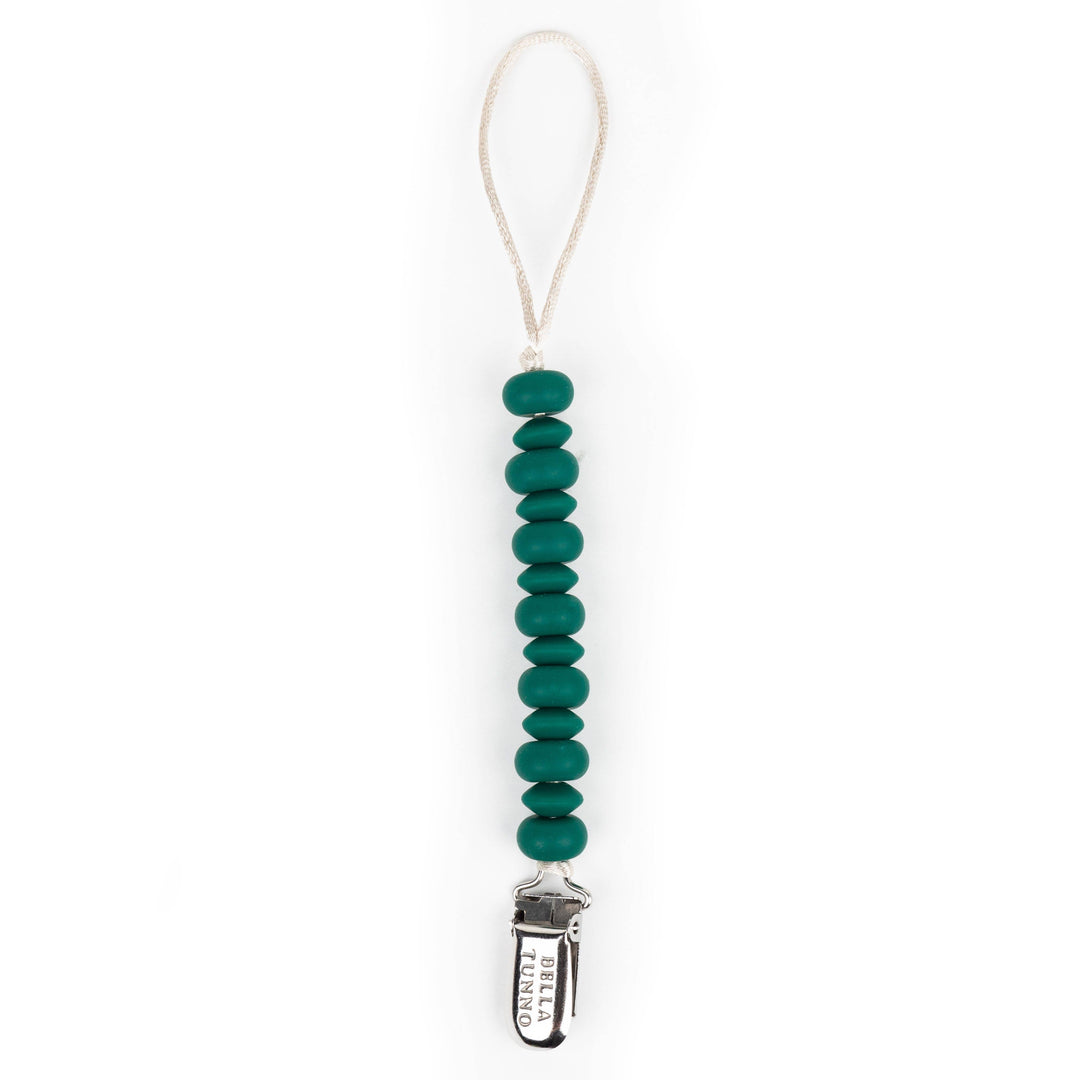 Green Pacifier Clip