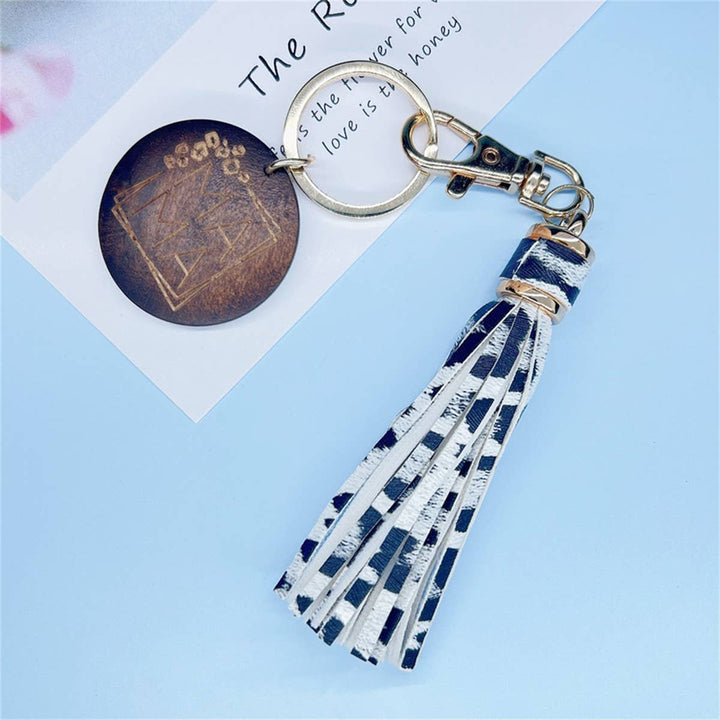 Mama Tassel Pendant Keychain