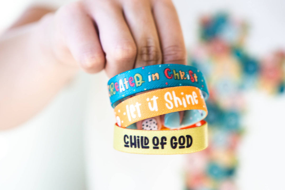 Kid's Size Set of 3 Stretchy Bracelets