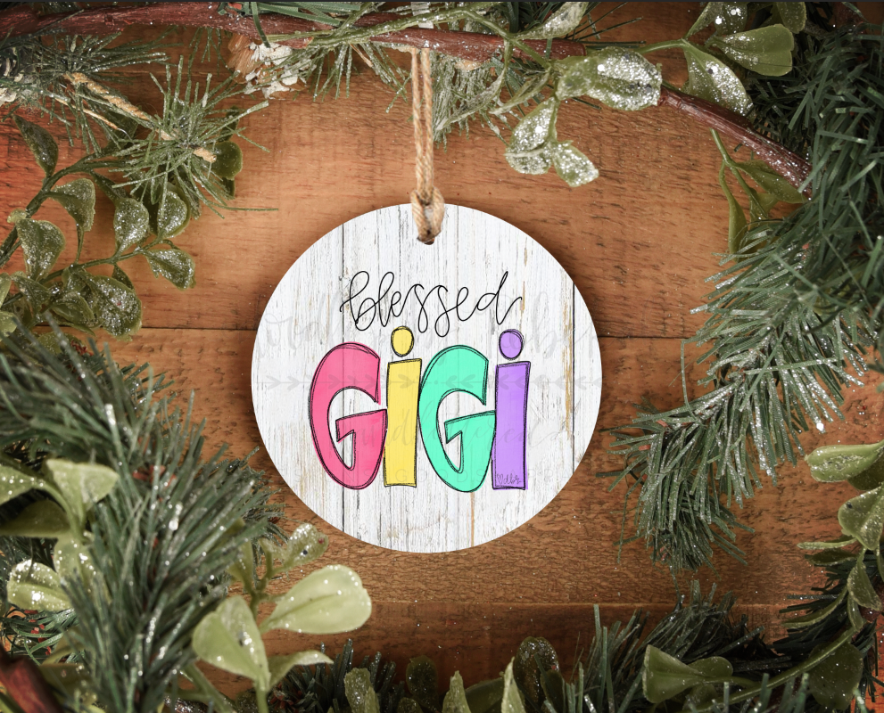 Blessed GiGi Ornament