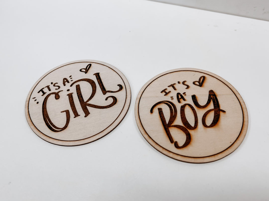 Its a Boy / Girl Photo Prop