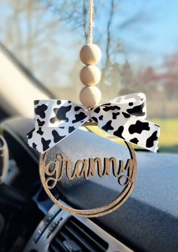 Granny Wooden Charm
