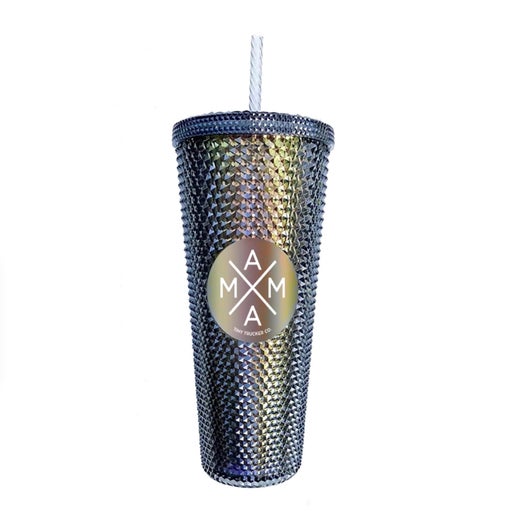 Mama X  Studded Plastic Tumbler