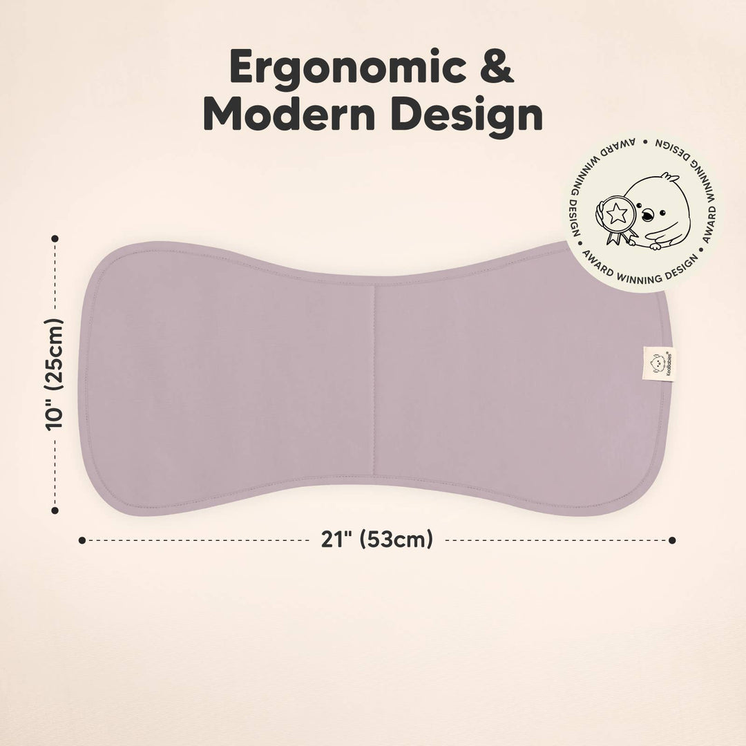 KeaBabies 5-Pack Urban Burp Cloths