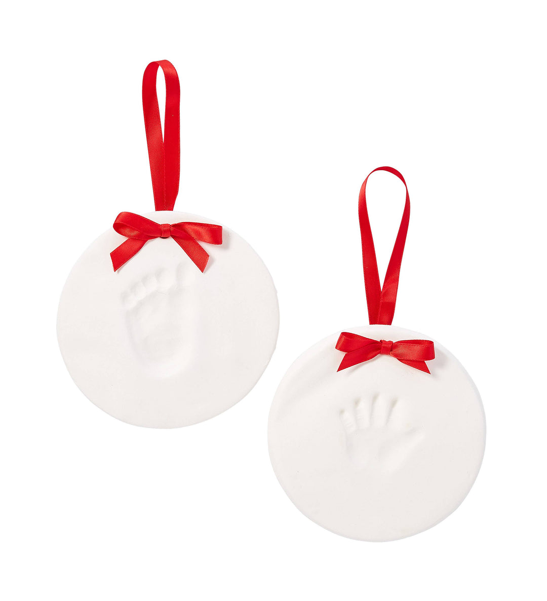 Babyprints Christmas DIY Keepsake Ornament, Set of 2