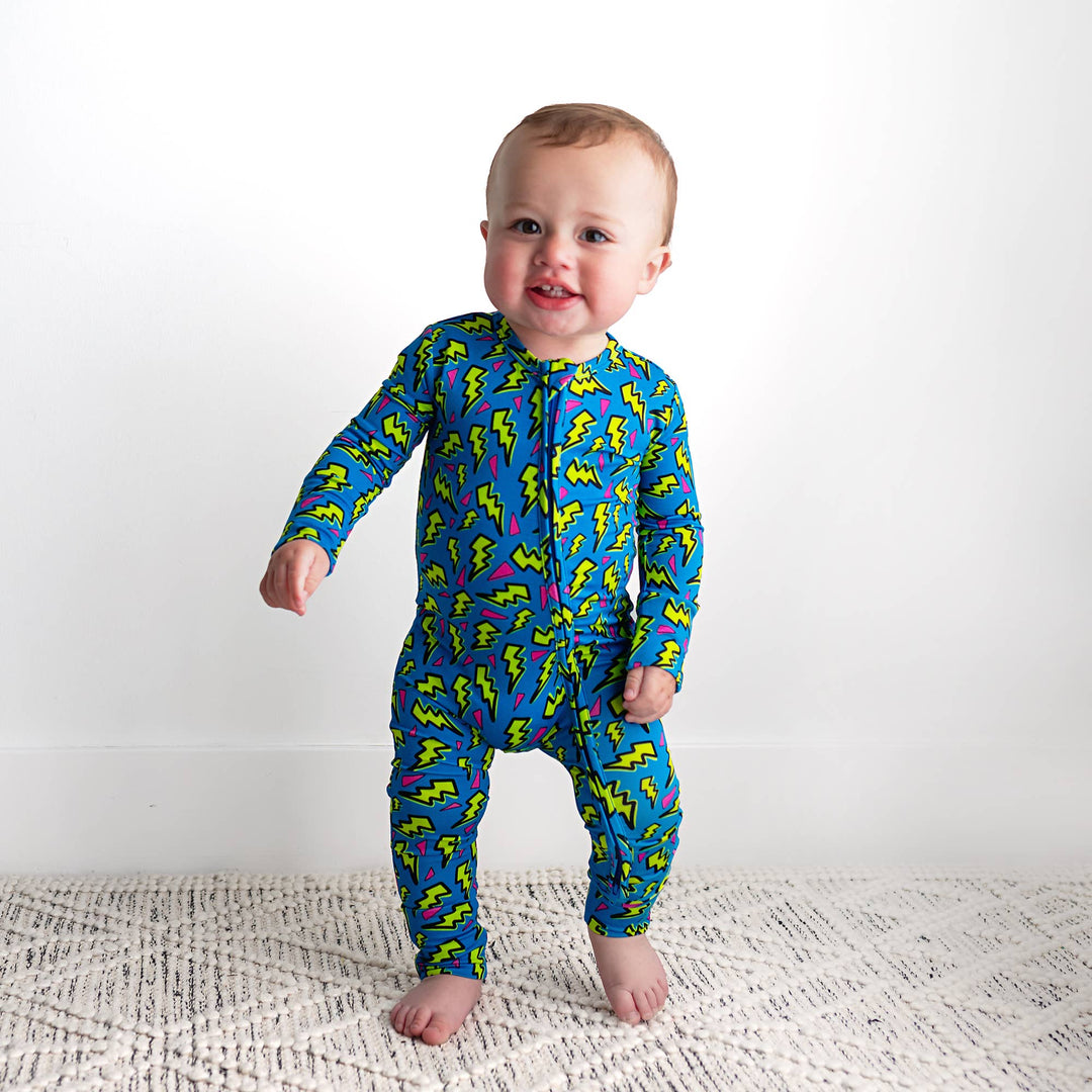 Bamboo Baby Pajama Sleepies Little Baby Zip Zach