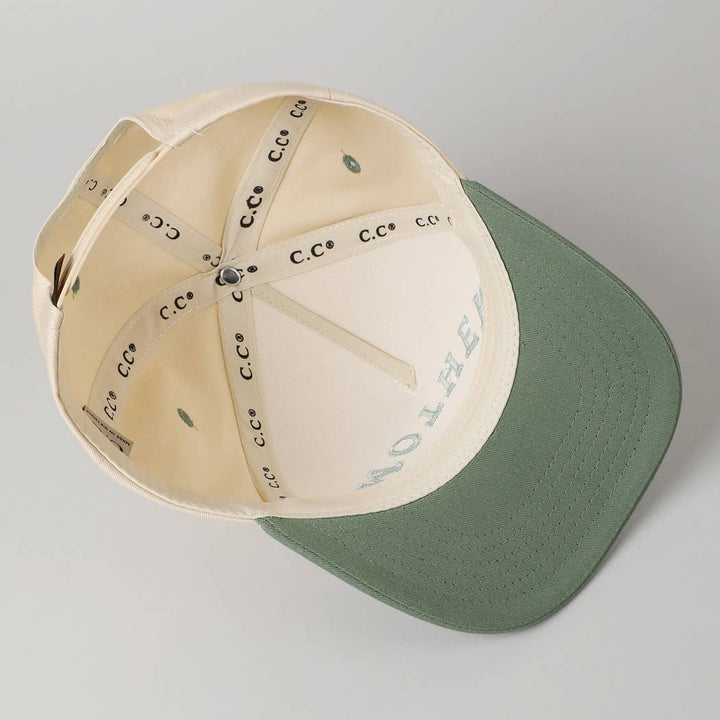 MOTHER Upside Down Lettering Embroidery Cap