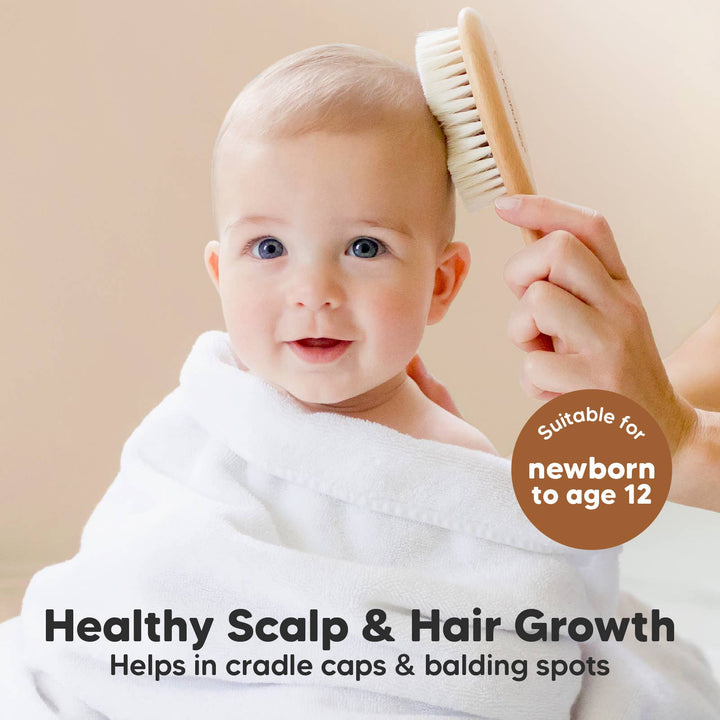 KeaBabies Baby Hair Brush