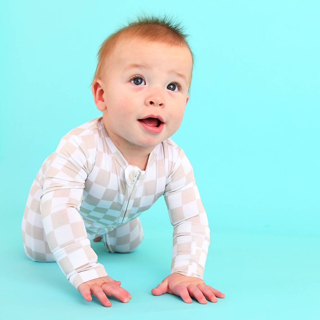 Oakley Zip Bamboo Baby Pajama Sleepies Little Baby