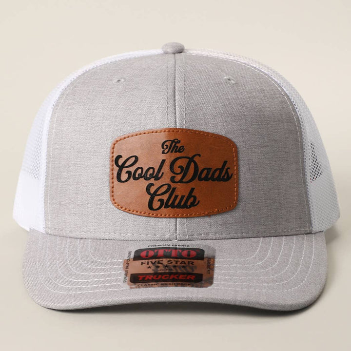 THE COOL DADS CLUB Patch Mid-Profile Mesh Back Trucker Hat