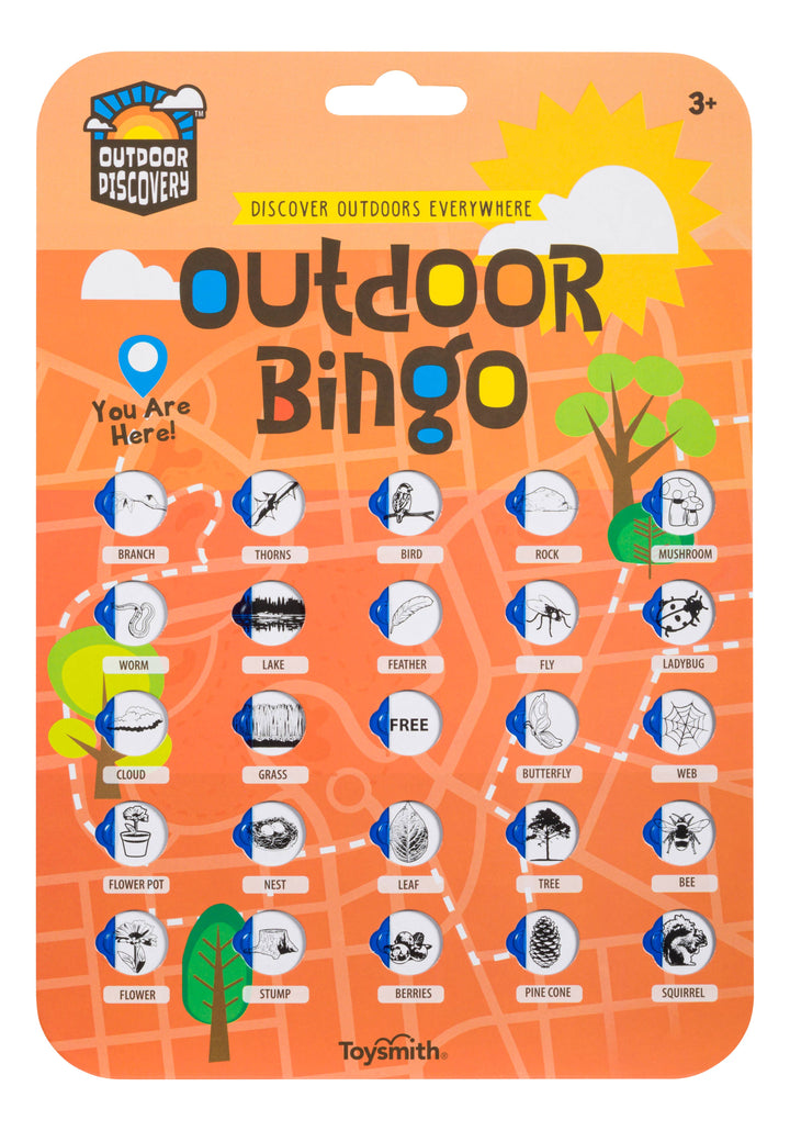 Outdoor Discovery Outdoor Bingo 4-Pack-Travel or Yard Game