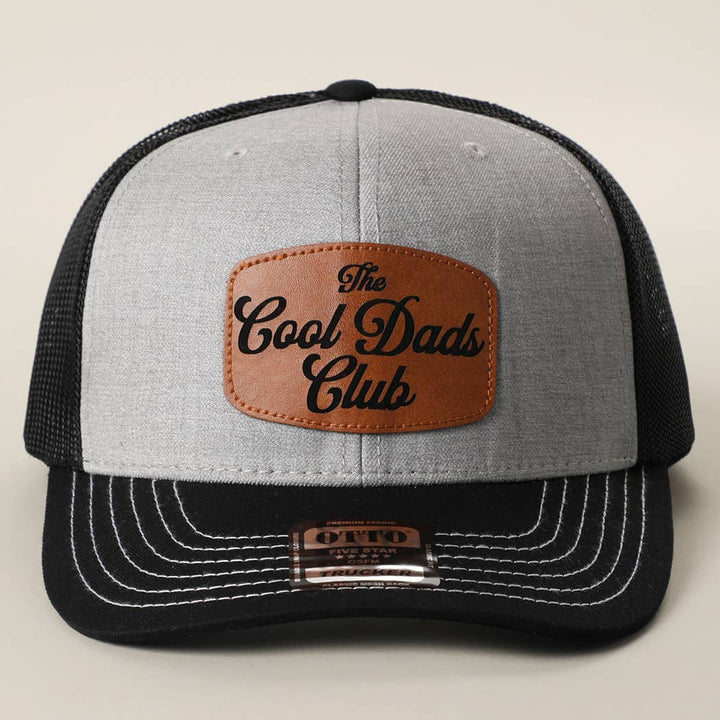 THE COOL DADS CLUB Patch Mid-Profile Mesh Back Trucker Hat