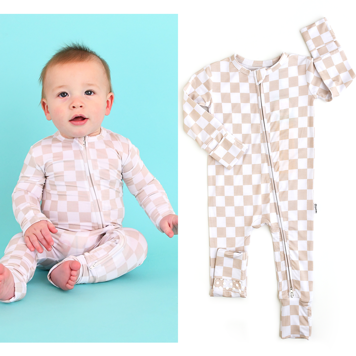 Oakley Zip Bamboo Baby Pajama Sleepies Little Baby