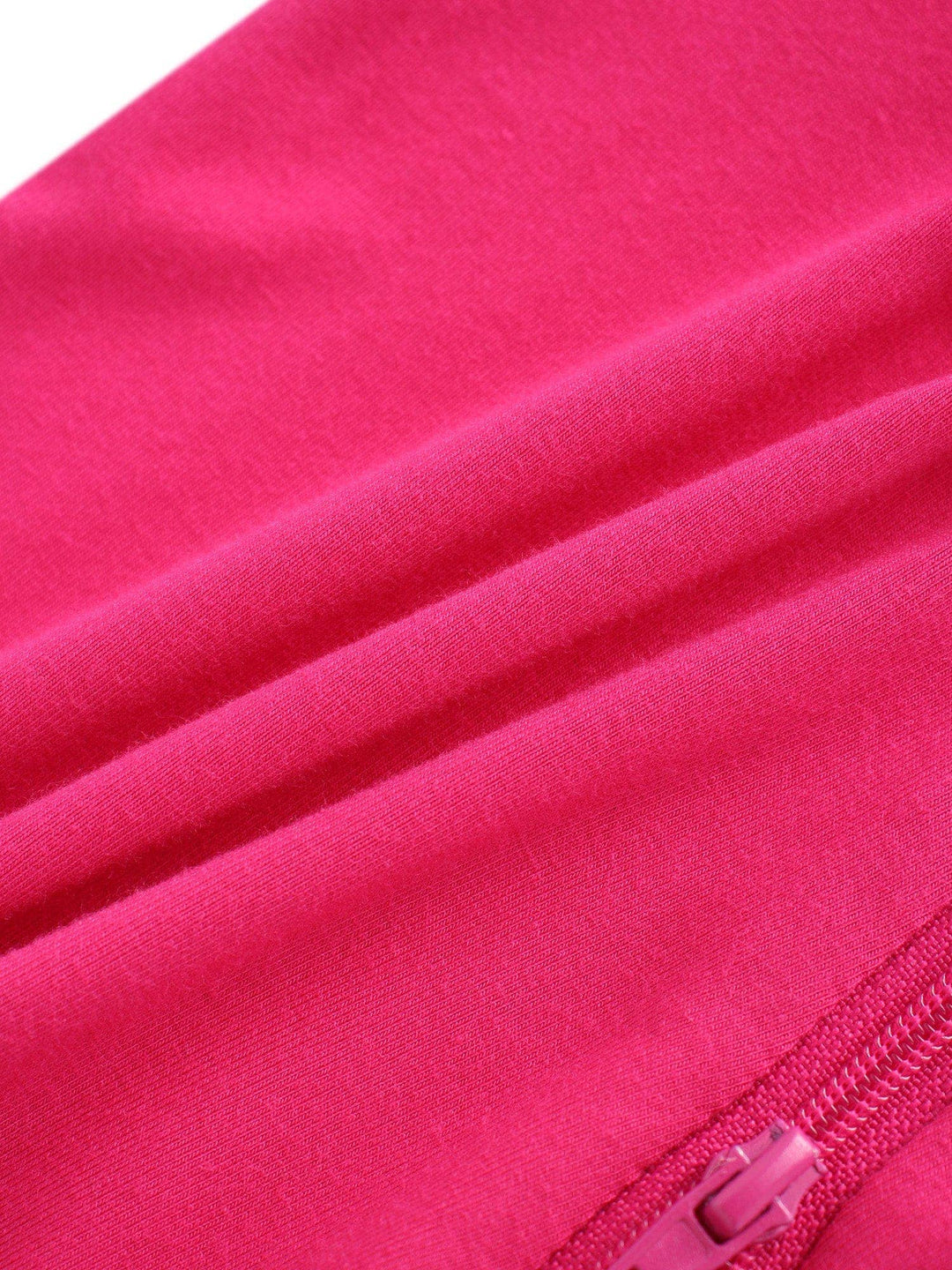 PoshTOT Hot Pink Bamboo Baby Convertible Zippy Romper