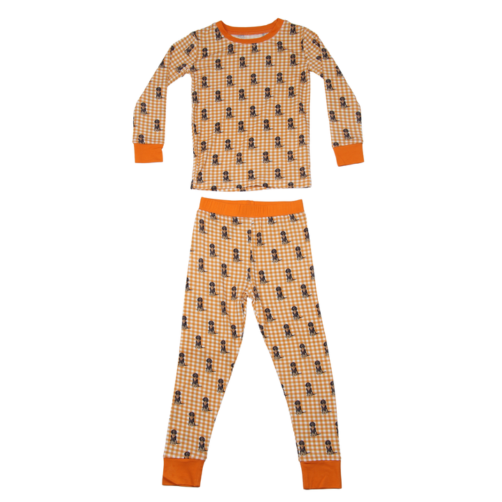 Bluetick Coonhound Stripe Unisex Kids Pajamas