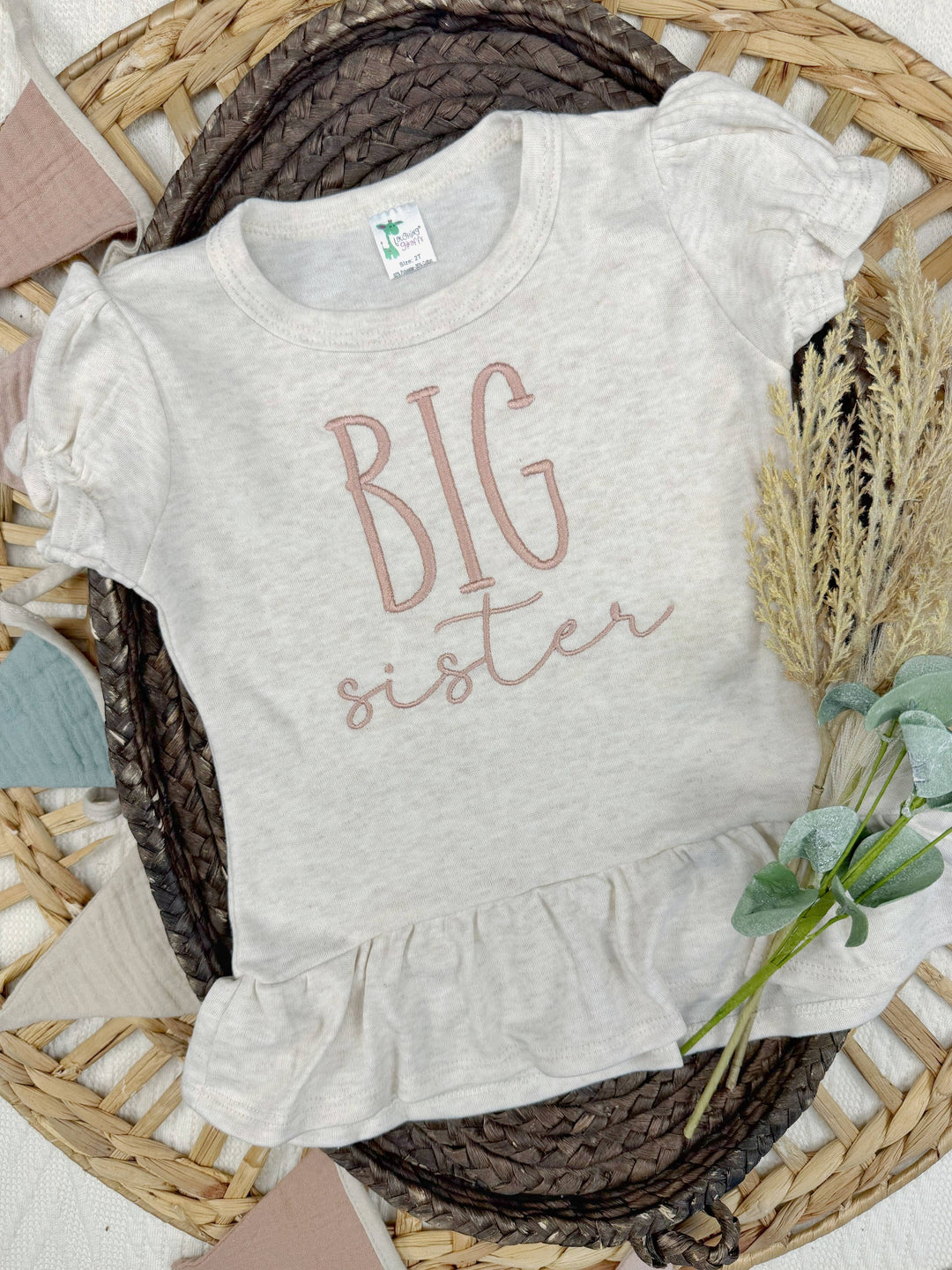 Big Brother Big Sister toddler shirts | matching sibling