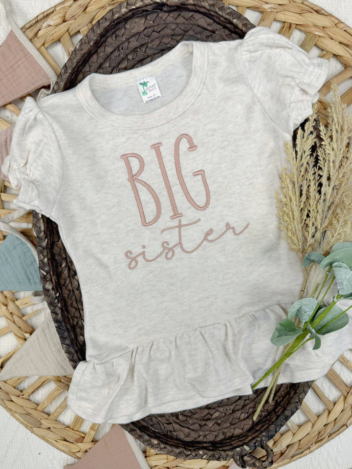 Big Brother Big Sister toddler shirts | matching sibling