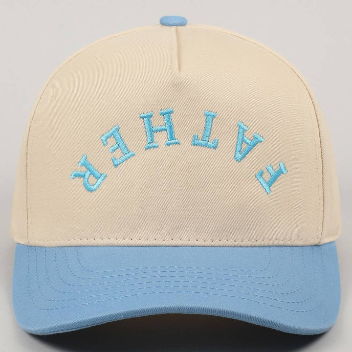 FATHER Upside Down Embroidery Two-Tone Cap
