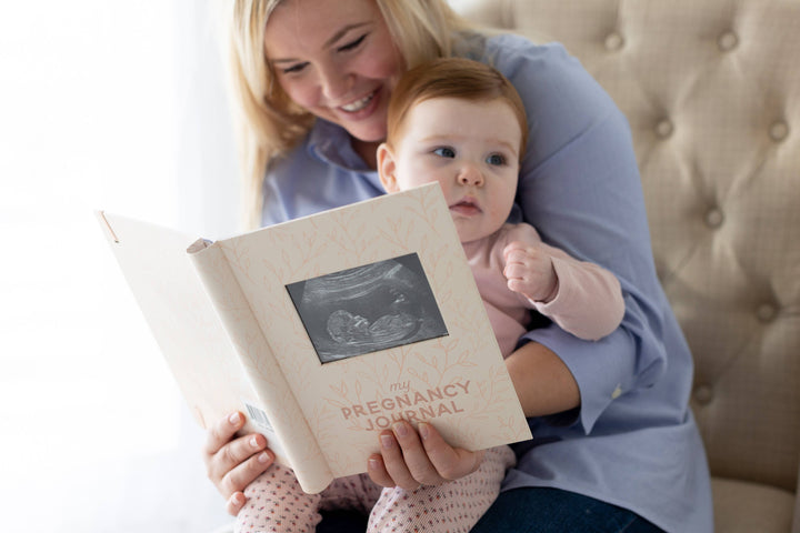 Blush Leaves My Pregnancy Keepsake Journal