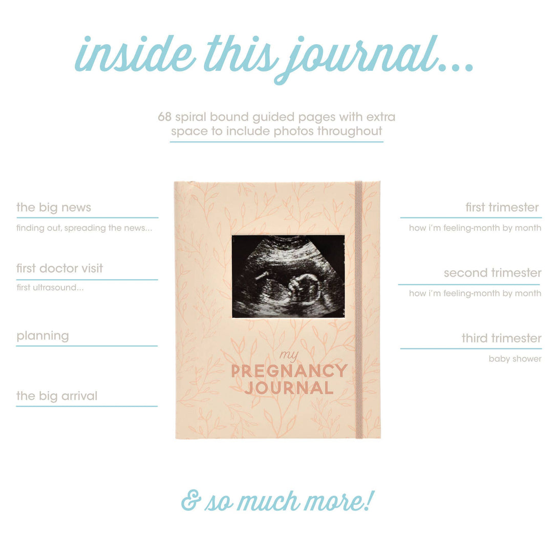 Blush Leaves My Pregnancy Keepsake Journal