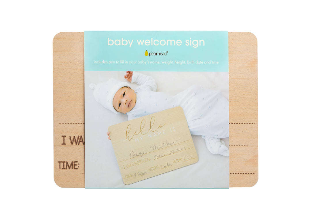 Fill In Baby Arrival Milestone Photo Prop