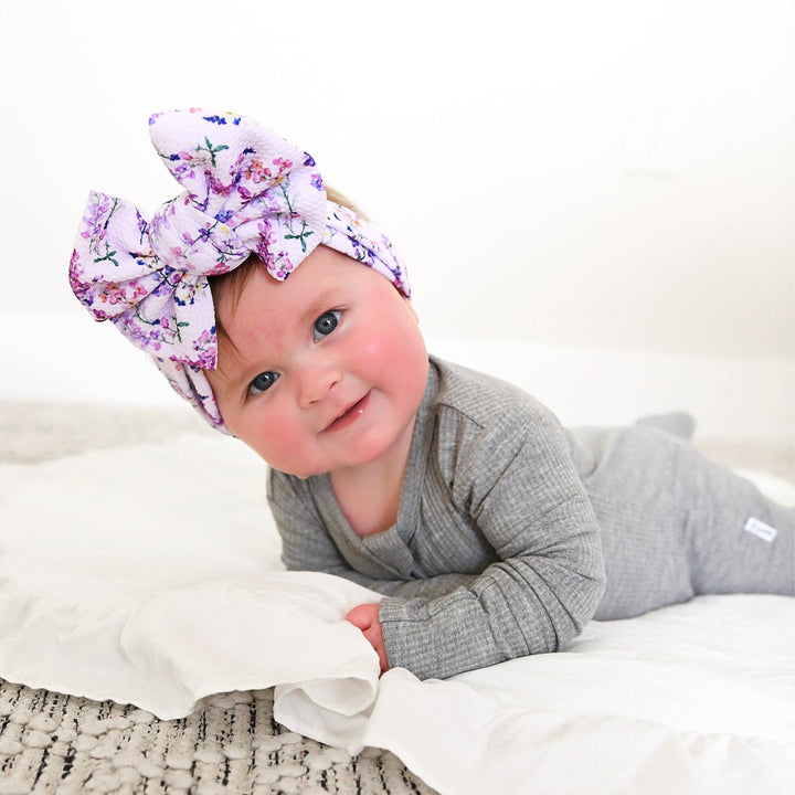 Riley Ribbed ZIP Bamboo One Piece Two Way Zipper Baby Outfit