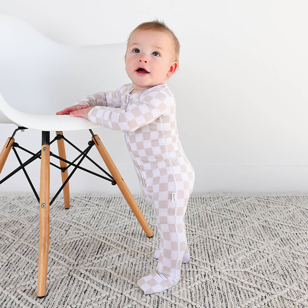 Oakley Zip Bamboo Baby Pajama Sleepies Little Baby