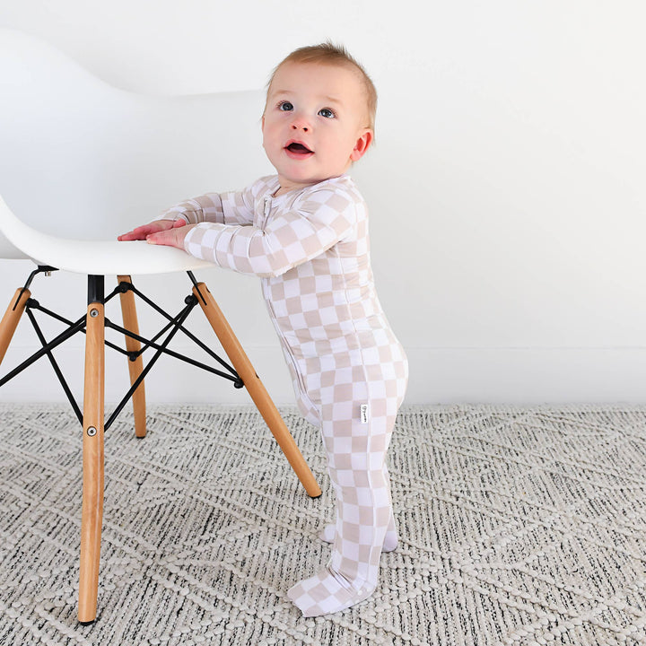 Oakley Zip Bamboo Baby Pajama Sleepies Little Baby