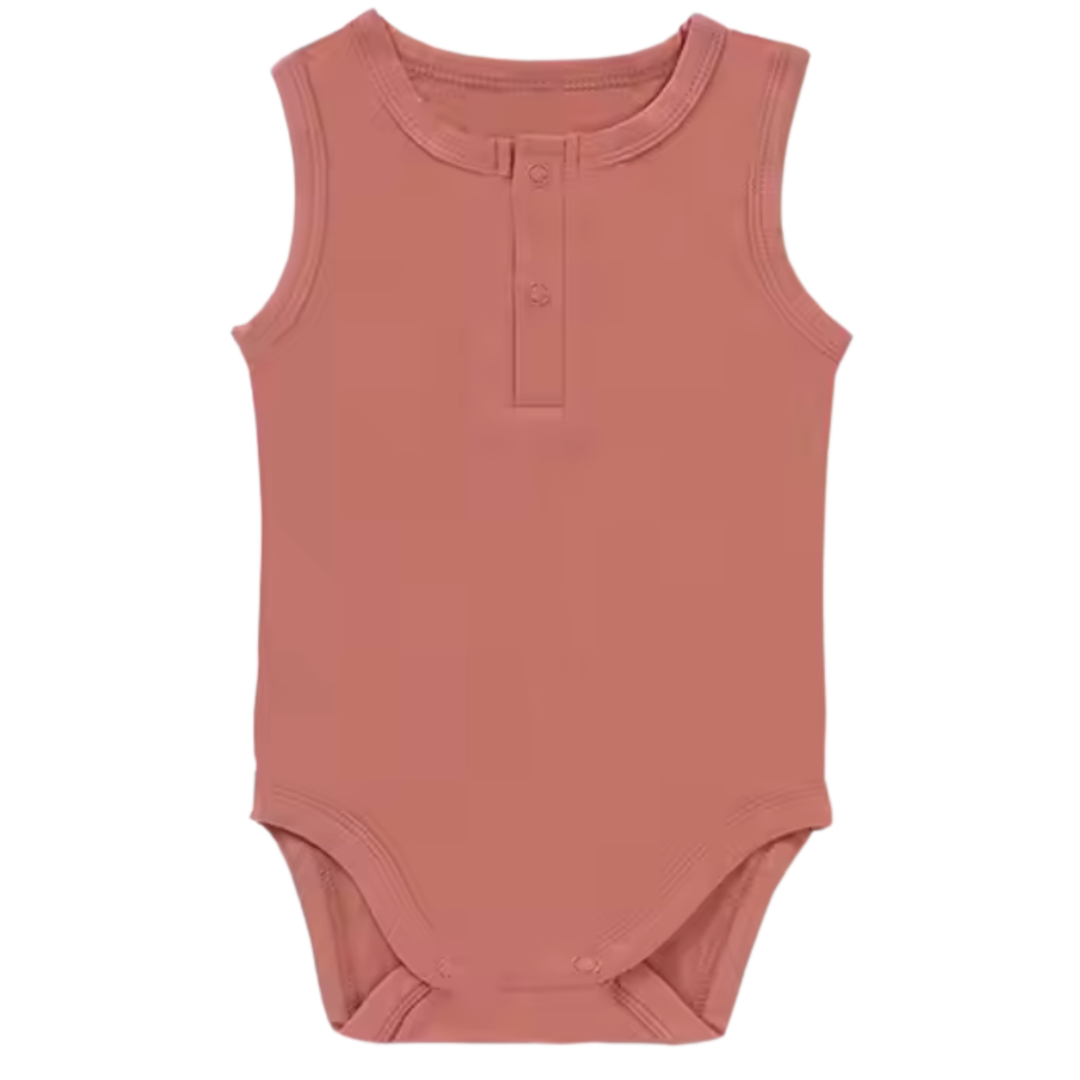 Bamboo Henley Romper