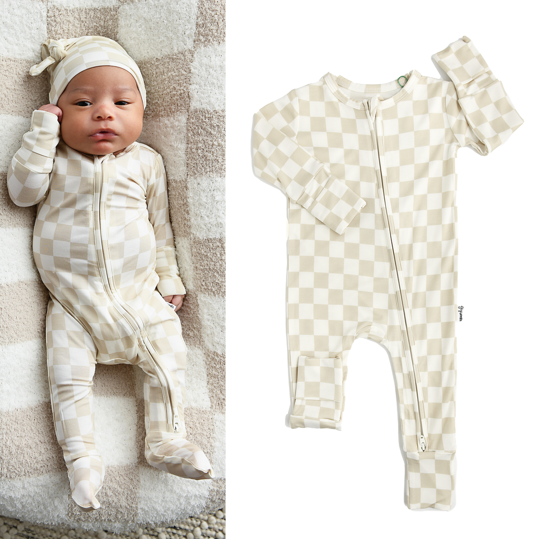 Oakley Zip Bamboo Baby Pajama Sleepies Little Baby