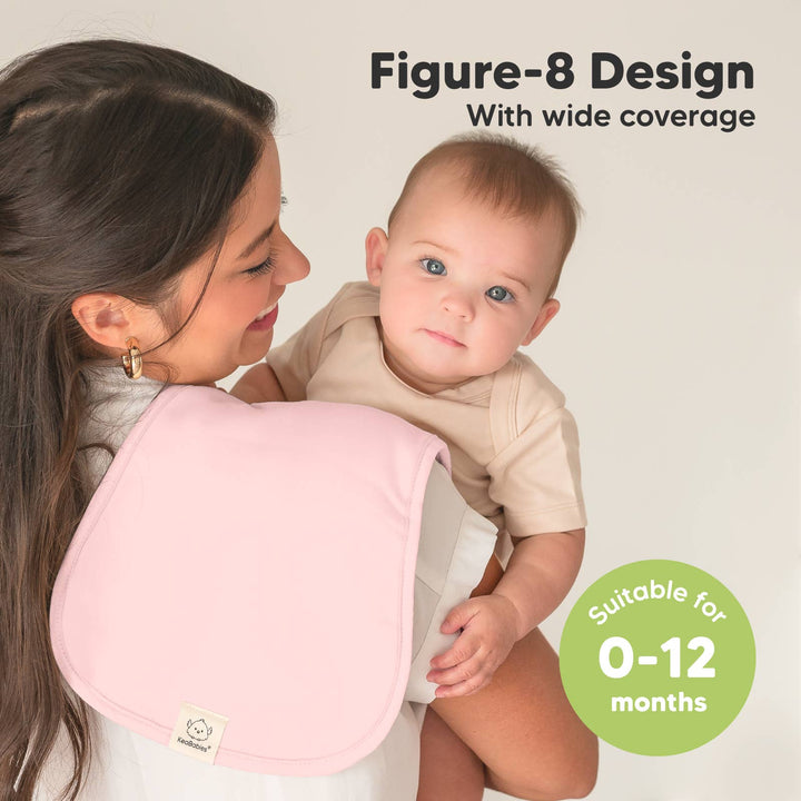 KeaBabies 5-Pack Urban Burp Cloths