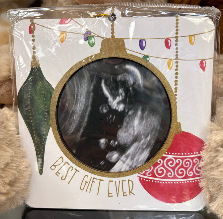 Ultrasound Photo Ornament
